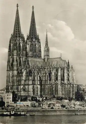 Germany Koln a Rhein dom 1956