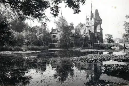 Hungary Budapest Vajdahunyad castle