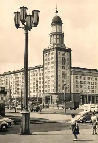 Germany Berlin Frankfurter tor 1963