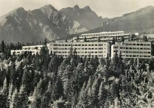 Czech Republic Vysoke Tatry le sanatorium de Vysne Hagy