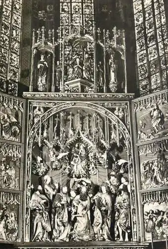 Poland Krakow altar religious scene