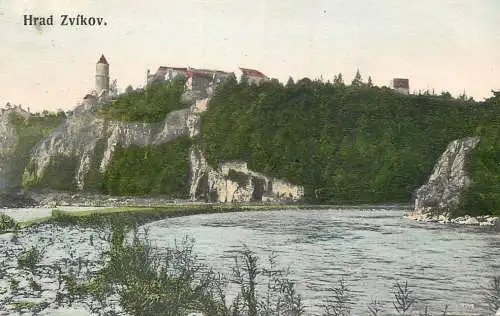 Zvíkov Castle 1906