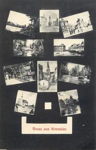 Gruss aus Kremsier Kroměříž 1907