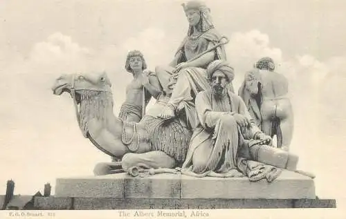 England London - the Albert Memorial, Africa