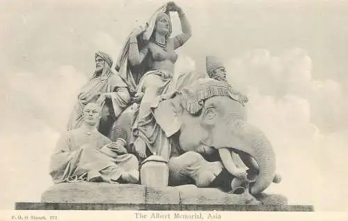 England London - the Albert Memorial, Asia