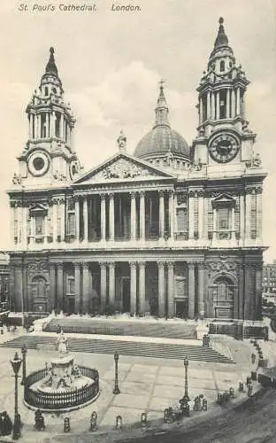 England London St Paul's Cathedral