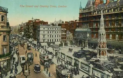 England London Strand & Charing Cross Station
