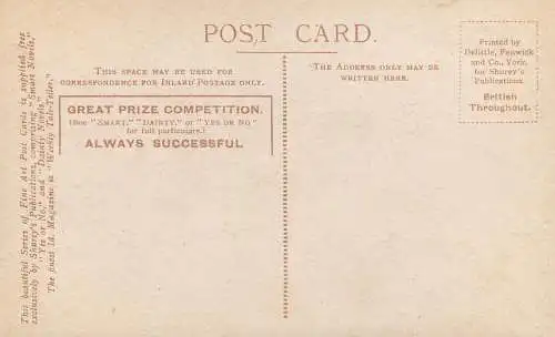England London Bank of England postcard