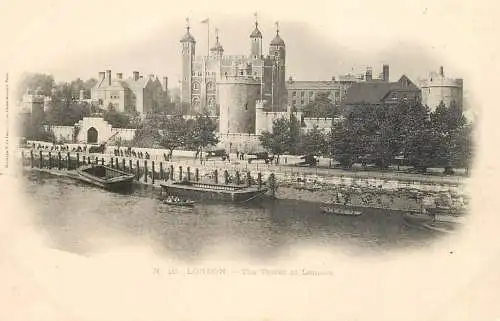 England London Tower of London black and white picture