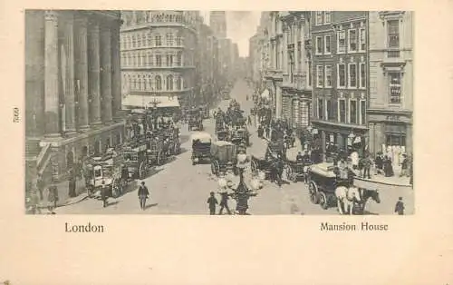 England London Mansion House black and white photo