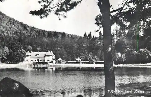 Postcard Romania Tusnad lacul Ciucas