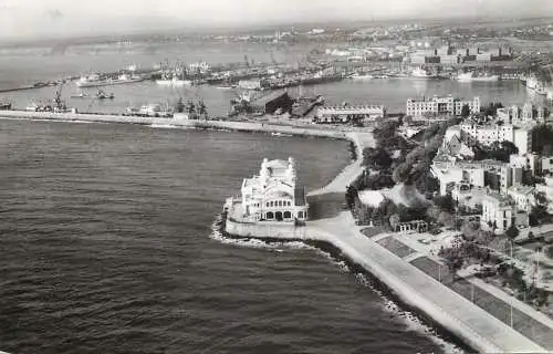 Postcard Romania Constanta aeriana cazino 1965