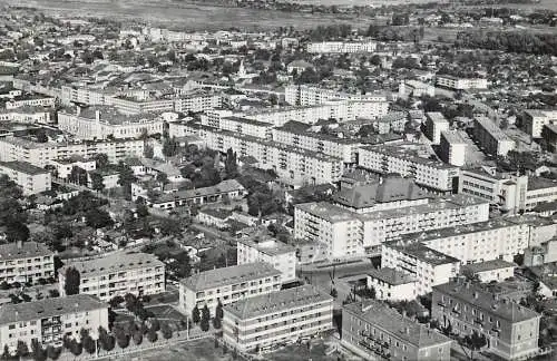 Postcard Romania Bacau Aeriana