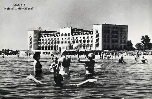 Postcard Romania Mamaia Hotel International
