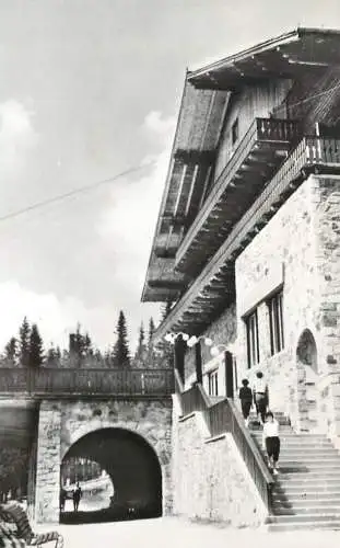 Postcard Romania vila din complex Paltinis 1964