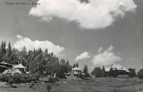 Postcard Romania Poiana Brasov