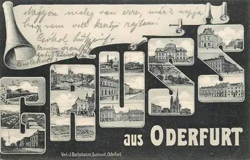 Přívoz mosaic Gruss aus Odenfurt 1903