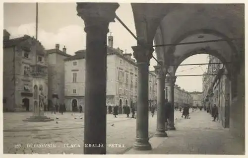 Dubrovnik Placa Kralja Petra 1930