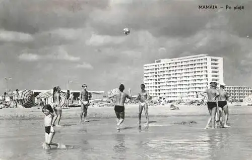 Postcard Romania Mamaia plaja