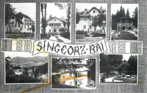 Postcard Romania Sangeorz bai 1968