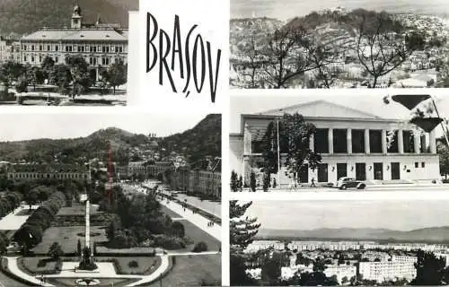 Postcard Romania Brasov 1967