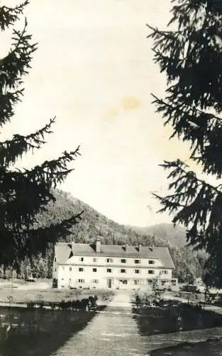 Postcard Romania Covasna sanatoriul de cardiologie 1967