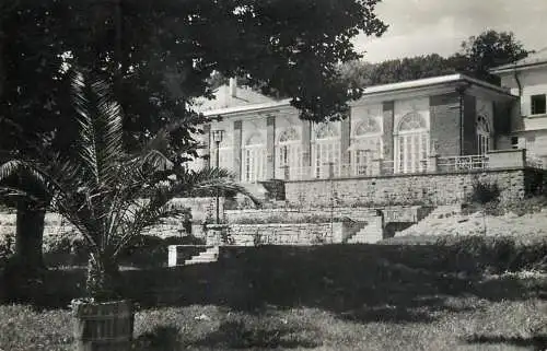 Postcard Hungary Parad Gyogyfurdo Szot etterem 1960