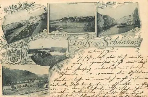 Gruss aus Schärding 1907