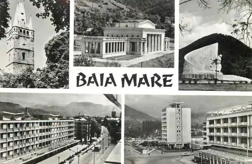 Postcard Romania Baia Mare 1968