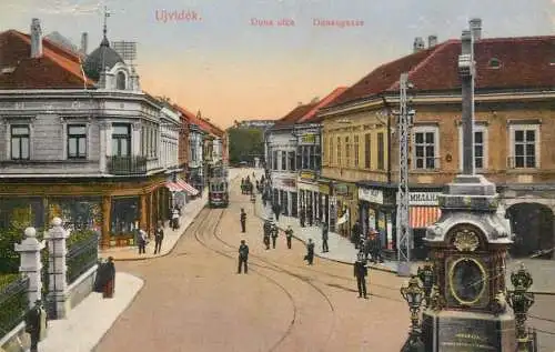 Novi Sad Újvidék Duna utca tramway