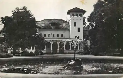 Postcard Romania Turnu Magurele parc 1963