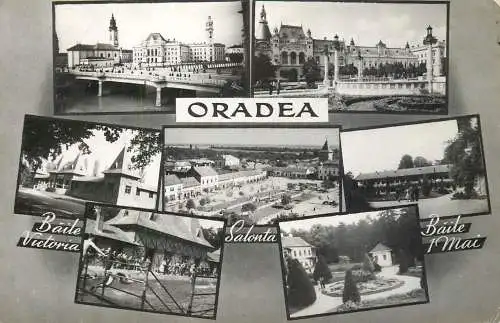 Postcard Romania Oradea 1959