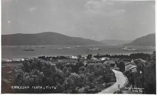 Croatia Engleska Flota u Tivtu 1932