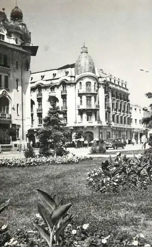 Postcard Romania Ploiesti hotel Central