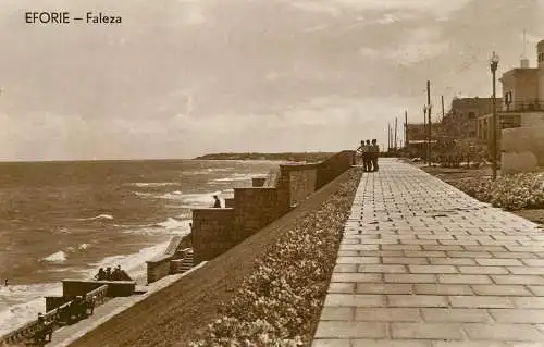 Postcard Romania Eforie faleza