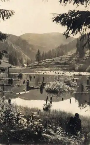 Postcard Romania Lacul Rosu 1965