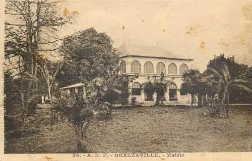 Congo Brazzaville AEF Mairie