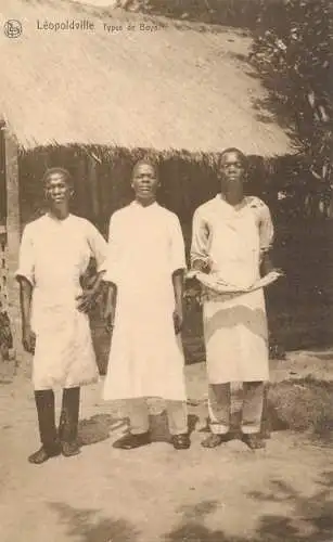 Congo Leopoldville types de boys