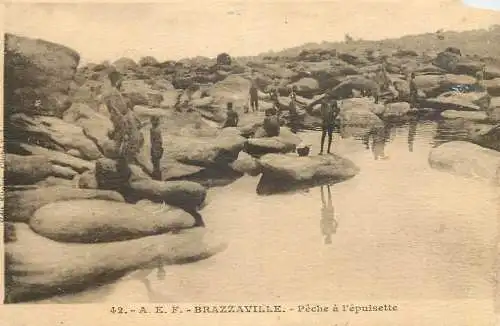 Congo Brazzaville peche a l'epuisette