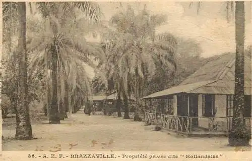 Congo AEF Brazzaville propriete privee dite Hollandaise