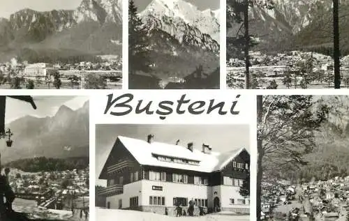 Postcard Romania Busteni multiple