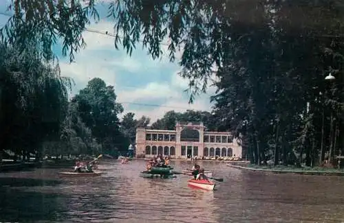 Postcard Romania Cluj vedere din parc si lac 1965