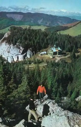 Postcard Romania Masivul Rarau cabana Rarau