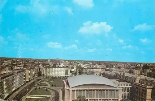 Postcard Romania Bucuresti Piata Palatului 1968