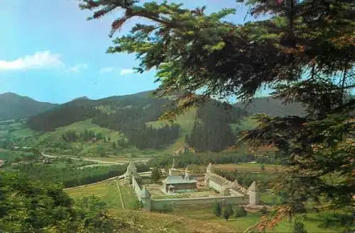 Postcard Romania Manastirea Sucevita