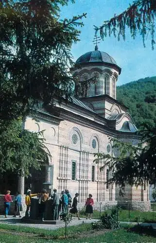 Postcard Romania Manastirea Cozia