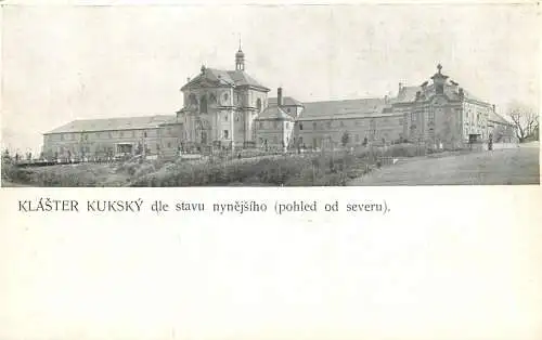 Postcard Czech Republic Klaster Kuksky