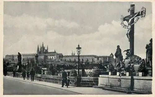 Postcard Czech Republic Prague Hradcany