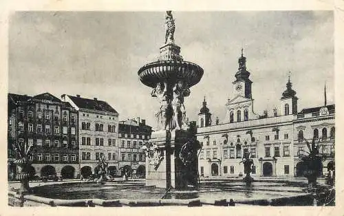 Postcard Czech Republic Ceske Budejovice
