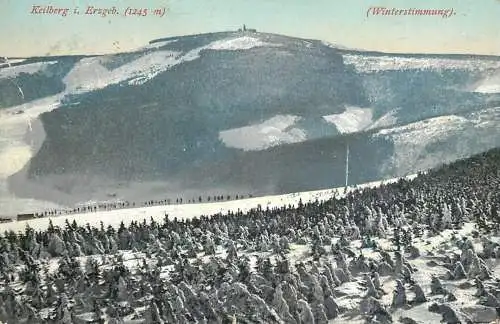 Postcard Czech Republic Keilberg Erzgeb